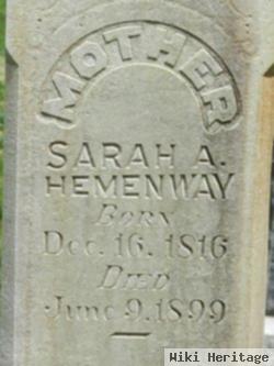 Sarah Ann Crowley Hemenway