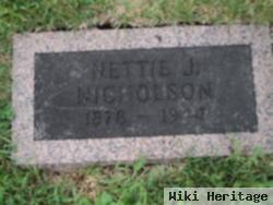 Nettie J Piper Nicholson