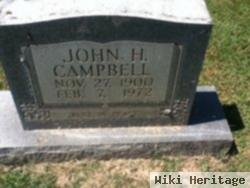 John H, Campbell