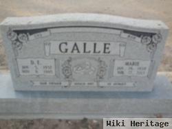 D. E. Galle