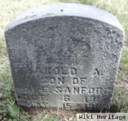 Harold A Sanford