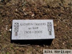 Kathryn I. Smith Baer Mayers