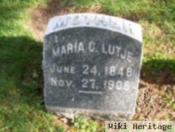 Maria C "mary" Evers Lutje