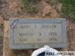 Mary F. Zeigler