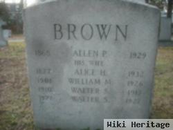 Alice Miles Brown
