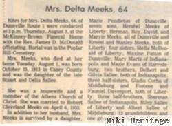 Delta M Sallee Meeks