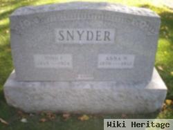 Anna M. Kline Snyder