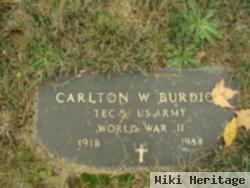 Carlton W Burdick