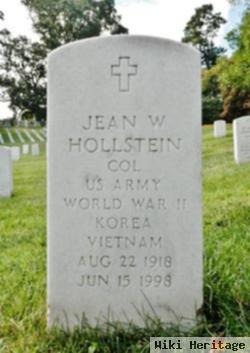 Col Jean W Hollstein
