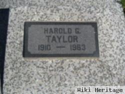 Harold G Taylor