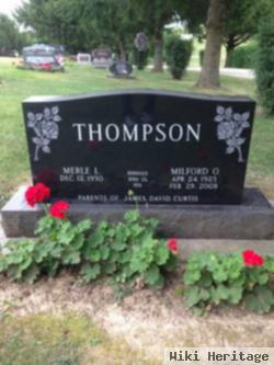 Merle L. Taylo Thompson