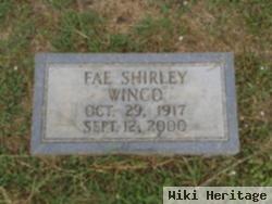 Fae Shirley Wingo