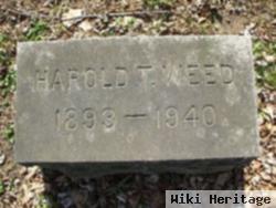 Harold T Weed