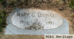 Mary G Leonard