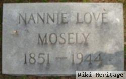 Nannie M. Love Mosely