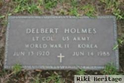 Delbert Holmes