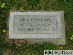 Ora Unthank