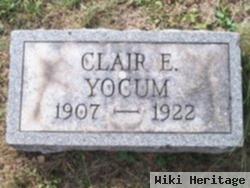 Clair E Yocum