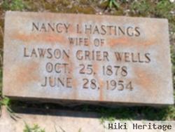 Nancy I. Hastings Wells