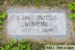 Sarah Jane Switzer Henning