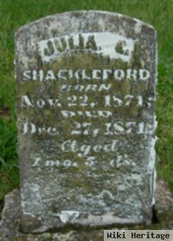 Julia C Shackleford