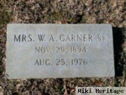 Mrs W. A. Garner