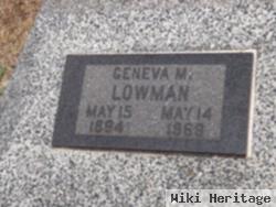 Geneva Matilda Clare Lowman