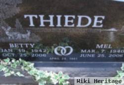 Melvin H "mel" Thiede