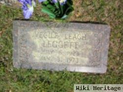 Mattie Vecile Leach Leggett