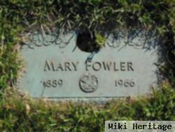 Mary Checksfield Fowler