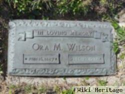 Ora M. Marshall Wilson