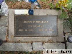 John P Wheeler