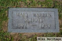 Mary E. Warren Schott