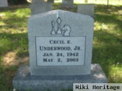 Cecil E Underwood, Jr