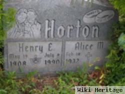 Henry E Horton