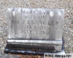 Mary Eva "mamie" Cowherd Langley