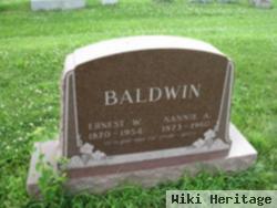 Nannie A Baldwin