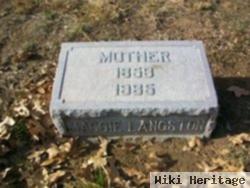 Margaret Ann "maggie" Dennis Langston