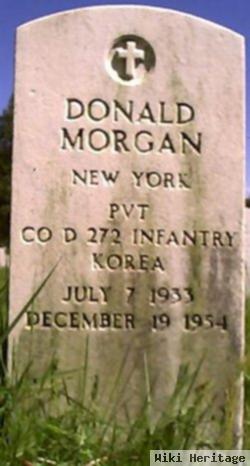 Pvt Donald Morgan