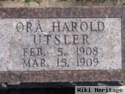 Ora Harold Utsler