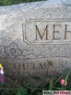 Thelma B. Mehall