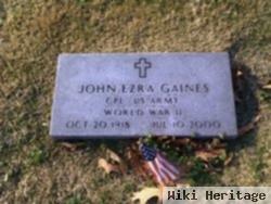 John Ezra Gaines