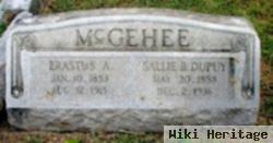 Erastus A Mcgehee