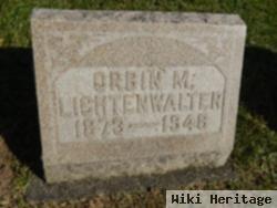 Orbin Manford "jack" Lichtenwalter