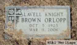 Lavell Knight Orlopp