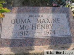 Quma Maxine Myers Mchenry