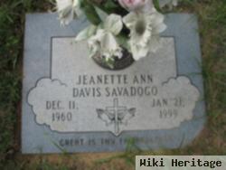 Jeanette Ann Davis Savadogo