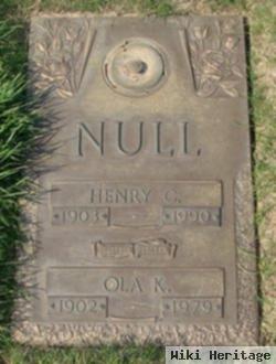 Henry Cicero Null