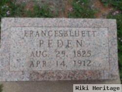 Frances R Blewett Peden