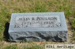 Julia R Poulson